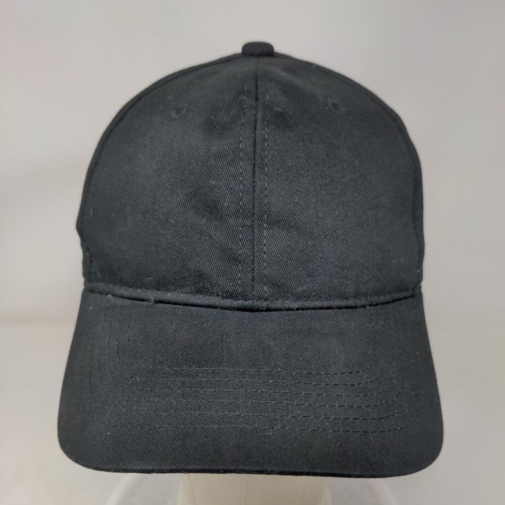 George Strapback Hat Solid Black One Size Adjusta… - image 2
